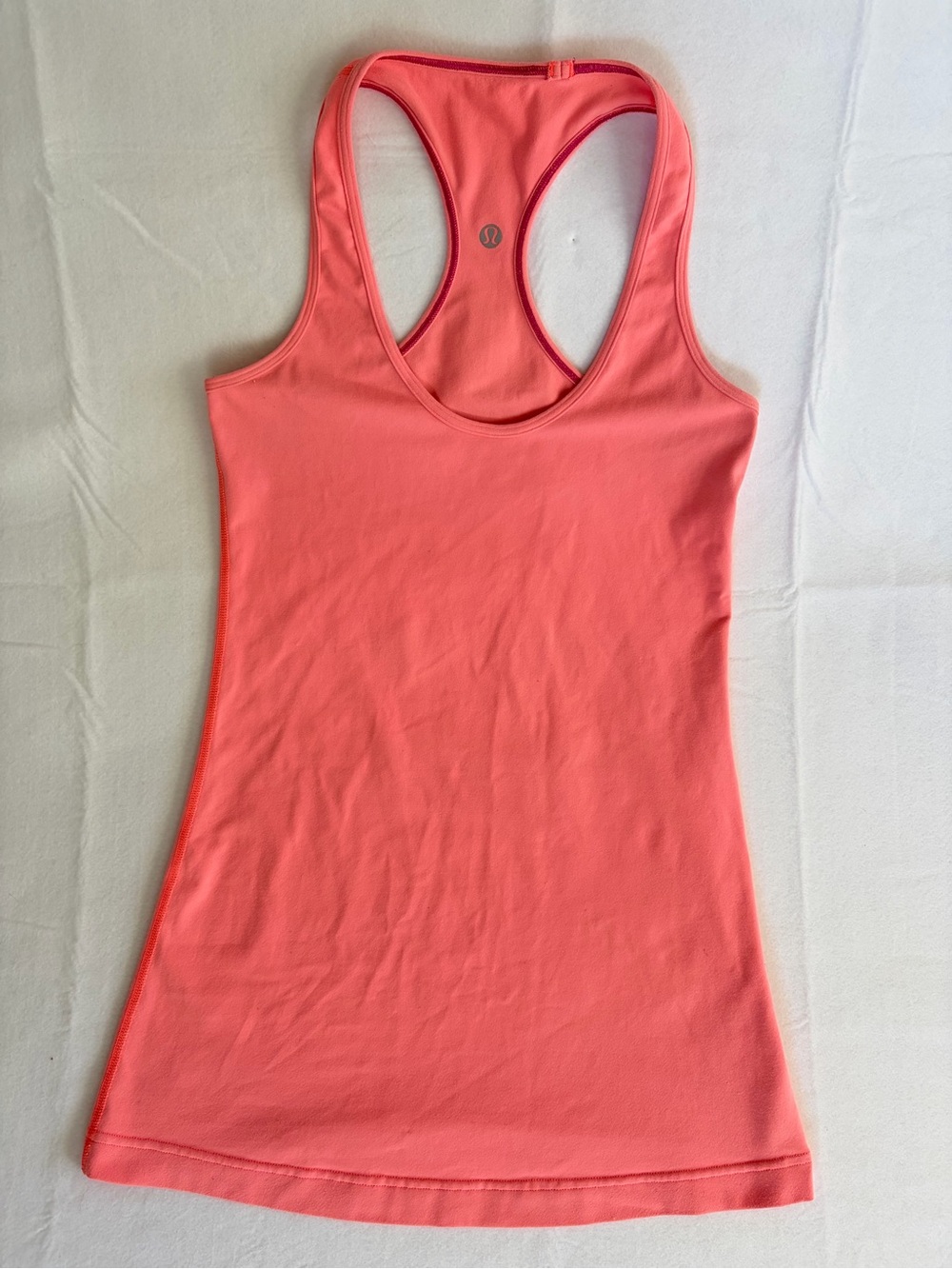 Lululemon Cool Racerback Tank Top Grapefruit Size 4